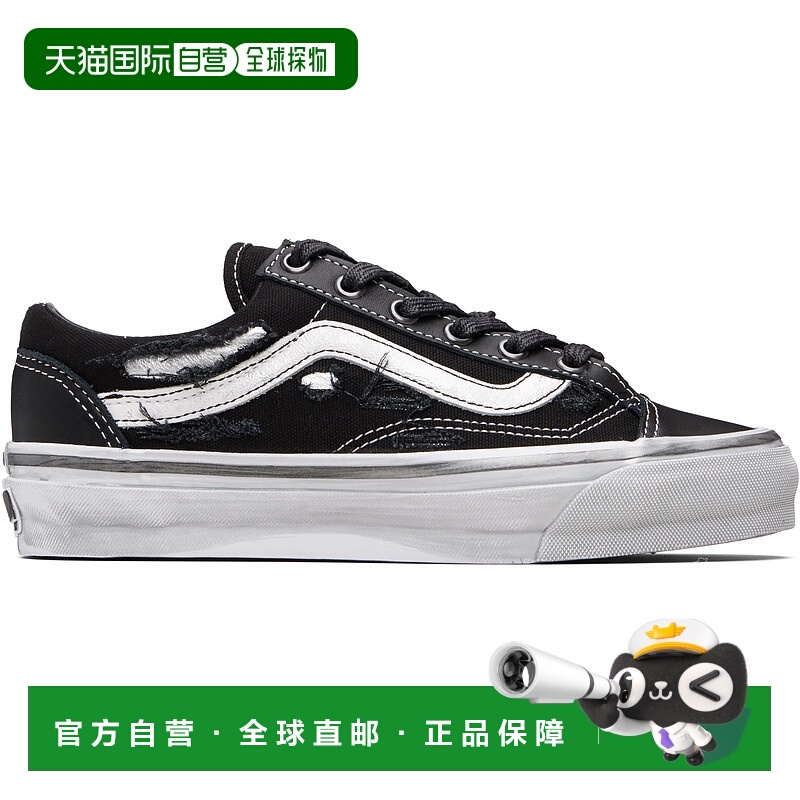 1h可退 香港直邮潮奢 Vans 范斯 女士 黑色 OTW Old Skool 36 Vib