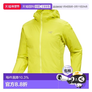 加拿大直邮始祖鸟Atom SL Hoody男士夹克 轻便保暖透气棉服外套