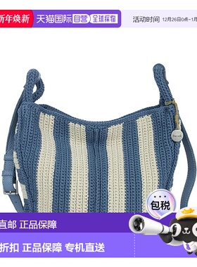 自营the sakLos Feliz斜挎包-海洋条纹 美国奥莱直发新款手提包