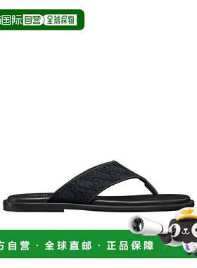 香港直邮DIOR 男士拖鞋 3SA161ZSAH969 SS2025 黑色 Dior Alias