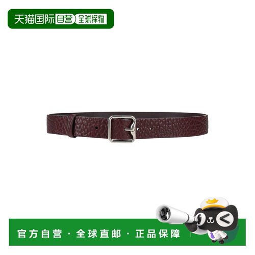 1h可退 香港直邮Burberry 巴宝莉 男士 皮带腰带 red红色 舒适时