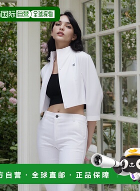 香港直邮GIVENCHY 女士衬衫 BW61CK15JT100 SS2025 白色