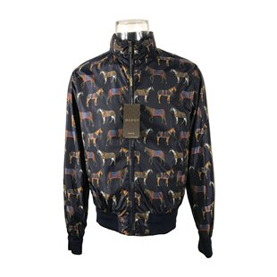 387140Z41914979 夹克 AW2021 黑色 休闲夹克 GUCCI 长袖 男士