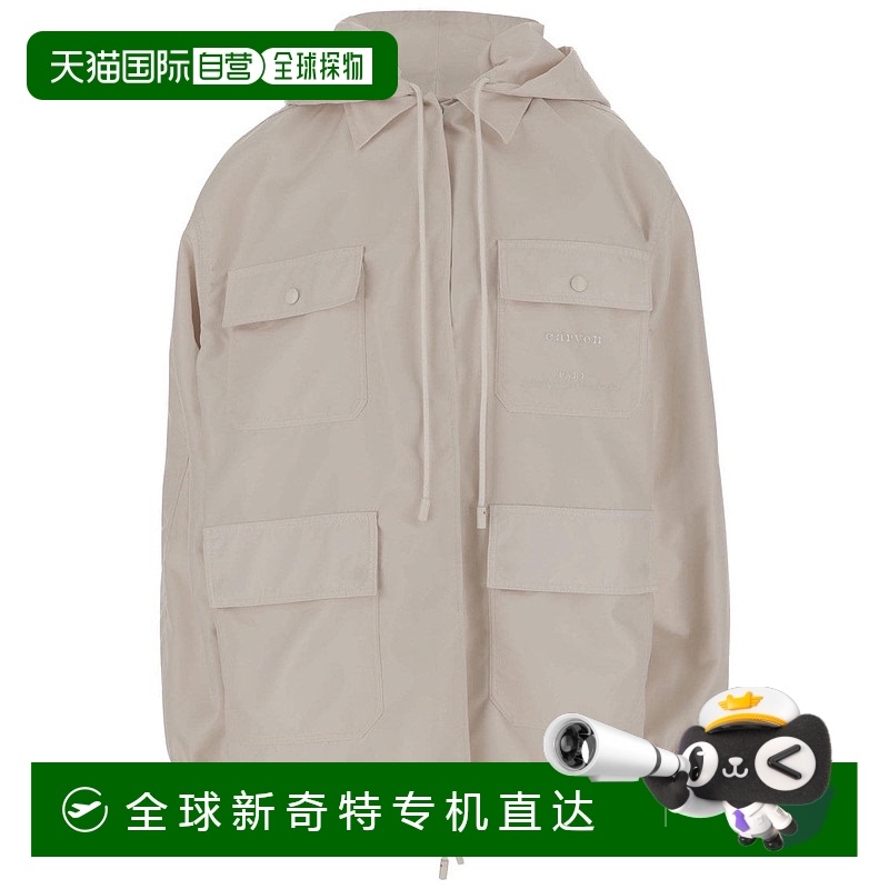 自營(yíng) carven尼龍連帽夾克-中性色 【美國(guó)奧萊】直發(fā)