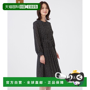 1h可退 日本直邮TRANS WORK 女士 北欧风波点连衣裙（可机洗） U3