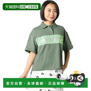 012 高尔夫 New Balance 女士半袖 日本直邮 polo logo 豹纹大 衫