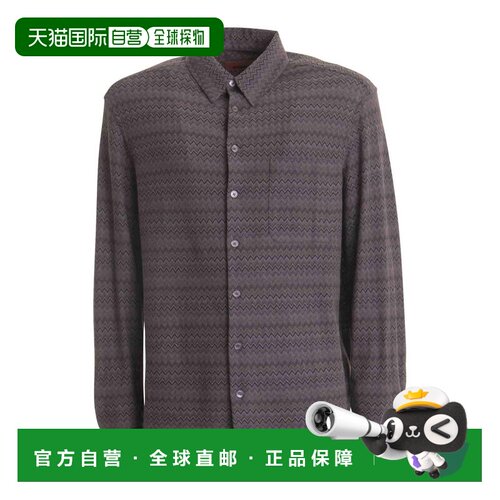 1h可退 香港直邮MISSONI 男士衬衫 US25WJ02BR013KS91PX AW2025