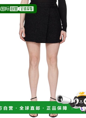 1h可退 香港直邮潮奢 Tom Ford 汤姆 福特 女士 黑色裹身短裙 GC5