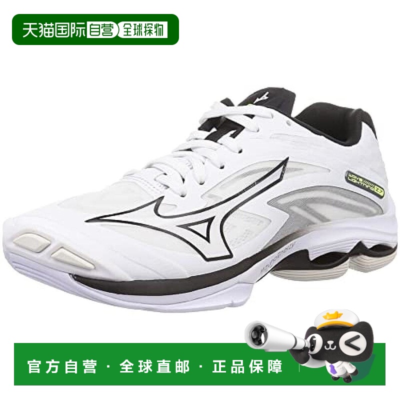 【日本直邮】Mizuno美津浓 排球鞋/室内Z7 28cm宽/白×黑3E V1GA2