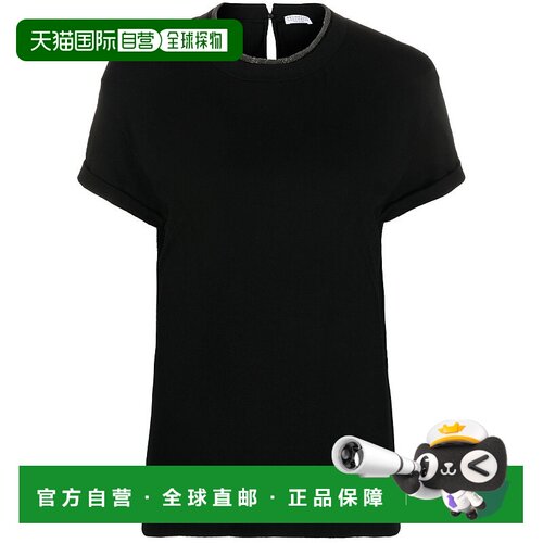 香港直邮BRUNELLO CUCINELLI 女士T恤 MPT18BD200C101 AW2023短袖