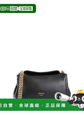 香港直邮PRADA 女士手提包 1BD3952DX8F0002 AW2025 黑色 Small P