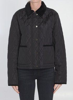 BURBERRY 女士夹克 8107465C1900 AW2025 黑色 Burberry Jackets