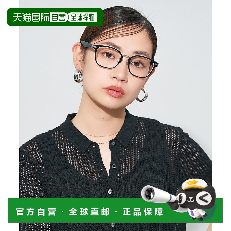 1h可退 日本直邮Zoff 佐芙 男女通用皮革感框架防滑设计眼镜 ZA25