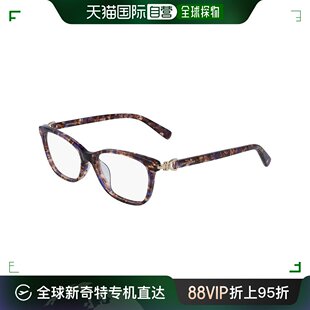 女士 美国直邮Longchamp LO2633 毫米紫色玳瑁眼镜 625