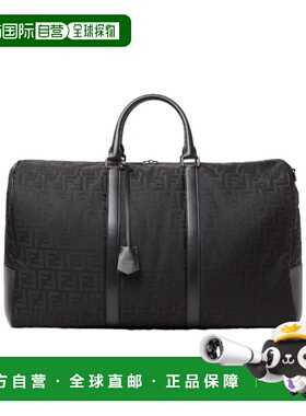 香港直邮FENDI 男士旅行包 7VV162AW2NF05TR CO 黑色 Black fabri