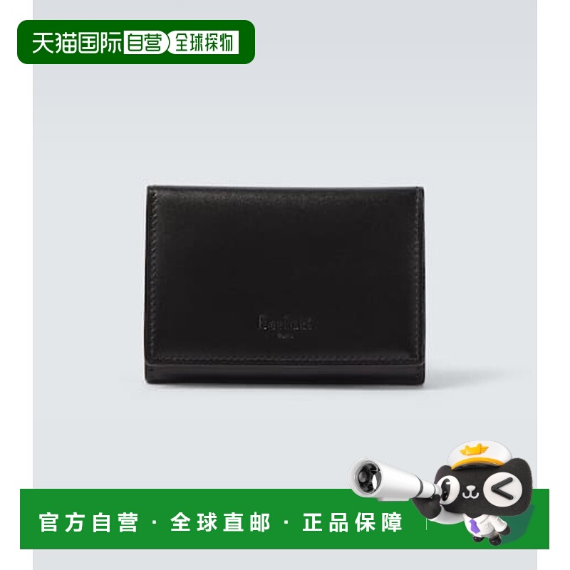 香港直邮Berluti 伯尔鲁帝 男士 皮革二摺钱包 black黑色 舒适时