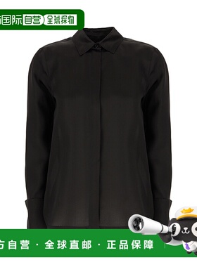 香港直邮MAX MARA 女士衬衫 NOLA003 SS2024 黑色 Black silk Nol