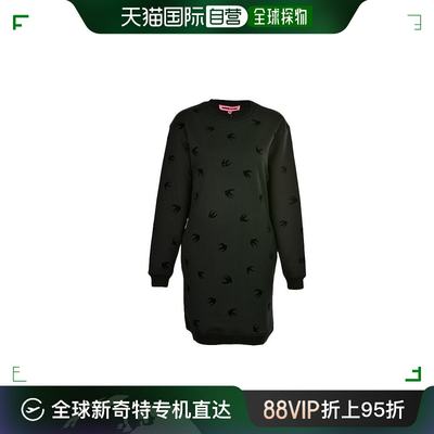 香港直邮MCQ 女士黑色新款印花连衣裙 379194-KJ51-1000