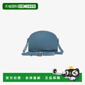 自营欧洲直邮APC Demi Lune系列女士蓝色植物鞣革单肩包斜挎包