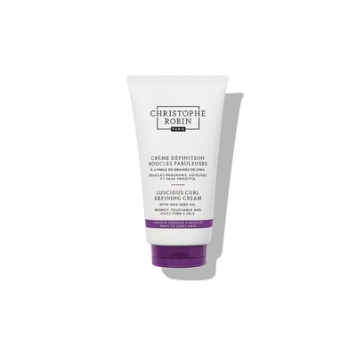 欧洲直邮Christophe Robin亚麻籽亮彩卷发造型乳霜发膜150ml