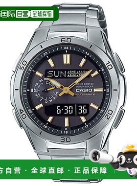 日本直邮CASIO WVA-M650D-1A2JF波感受器太阳能男款WVAM650D1A2JF