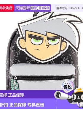 自营 Nickelodeon Danny Phantom 迷你背包 - 黑色 美国奥莱直发