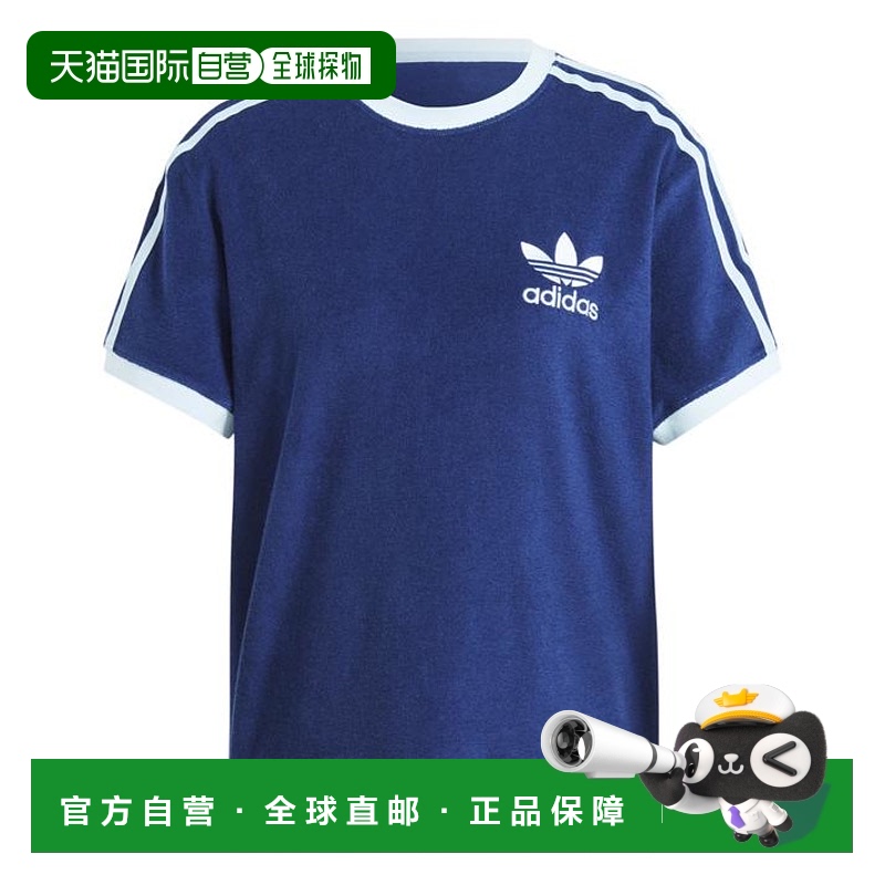 日本直邮 adidas W TERRY 3ST短袖T恤 IR7465