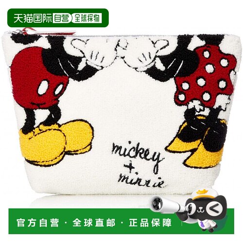 【日本直邮】Disney迪士尼 小袋 DMK-PCH01 白色