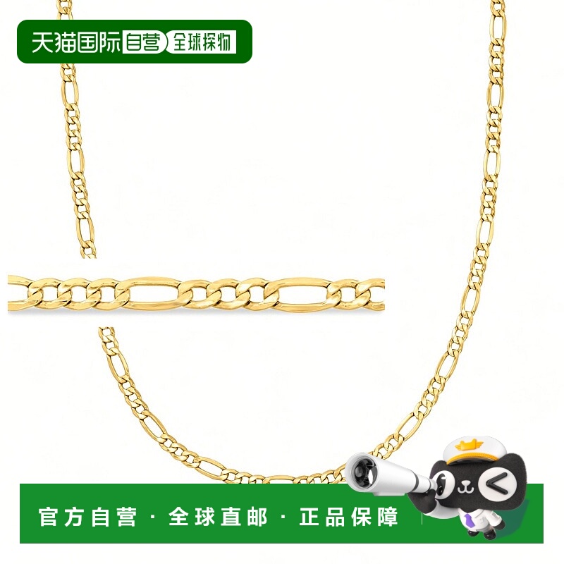 自营Ross-Simons 14kt 黄金 4.2 毫米 Figaro-Link 链式项链 - 16
