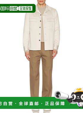 1h可退 香港直邮Zegna 杰尼亚 男士 衬衫 E8V46SOT6B white白色