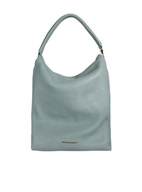 BURBERRY 女士手提包 39390701 SS2021 绿色 标徽手提包