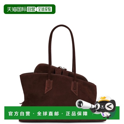 1h可退 香港直邮The Attico 女士 黄褐色中号 La Passeggiata 手