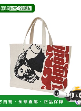 1h可退 日本直邮HYSTERIC GLAMOUR VIXEN GIRL大容量男士托特包 0