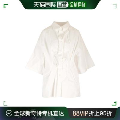 香港直邮潮奢 Maison Margiela 马丁 马吉拉 女士 gathers 衬衫