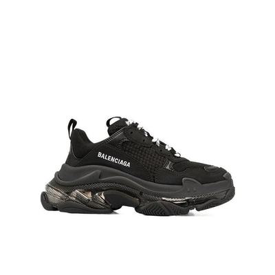 Balenciaga 巴黎世家 女士 TRIPLE S透明鞋底运动鞋 544351W2FB1