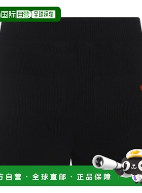 1h可退 香港直邮Ami Paris 女士 logo标识短裤 FSO146KN0042