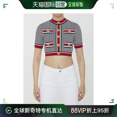 香港直邮BALMAIN 女士背心吊带 BF1AI115KE89EJC