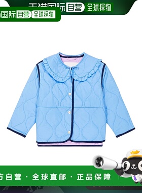 1h可退 香港直邮Molo 女童 Hailey 绗缝夹克童装 blue蓝色 舒适时