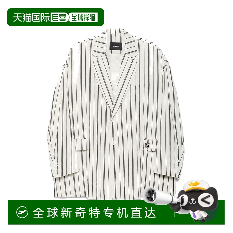 1h可退 香港直郵WE11DONE 女士西服 WDJK121044UBW SS2021 白色