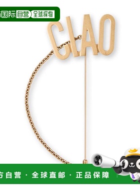 1h可退 香港直邮MOSCHINO 女士项链 A91818402607 AW2025 金色 链