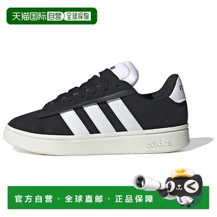 ALPHA 舒适简约 防滑耐磨 日本直邮adidas 板鞋 COURT 低帮 GRAND