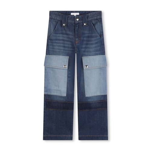 CHLOÉ 女童牛仔裤 C20232Z10 AW2024 蓝色