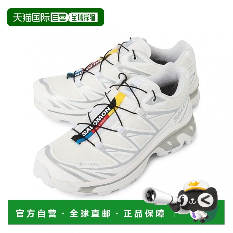 韩国直邮SALOMON 萨洛蒙 XT-6 GTX 白色中性跑步鞋 L47581100