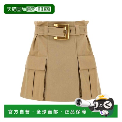 香港直邮BALMAIN 女士半身裙 FF1LBA97CF690FK SS20支付后1h可退