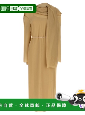 香港直邮THE ROW 女士连衣裙 10449W4205MSH AW2025 浅棕色 'Amed