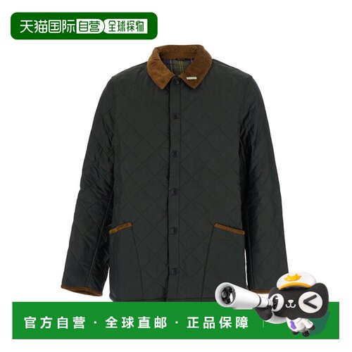 香港直邮Barbour 男士户外冲锋衣 MQU1911OL71 AW2026 军绿色 长
