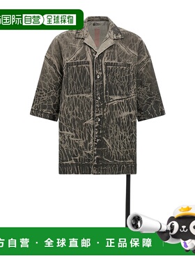 香港直邮Rick Owens Drkshdw 纽扣衬衫 DU02E7294SDWF59短袖