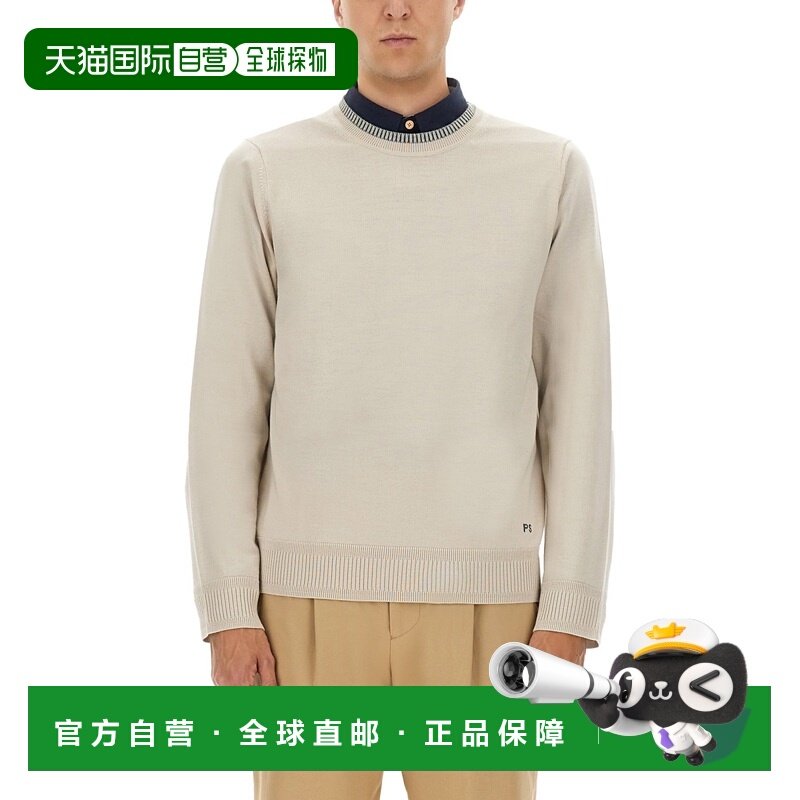 1h可退 香港直邮潮奢 Paul Smith 男士 刺绣徽标衬衫 M2R302ZT218