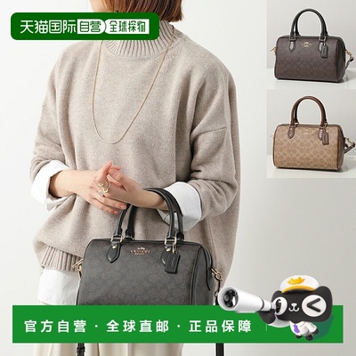 日本直邮COACH ROWAN 手提包CV961女士单肩包波士顿包有多种颜色