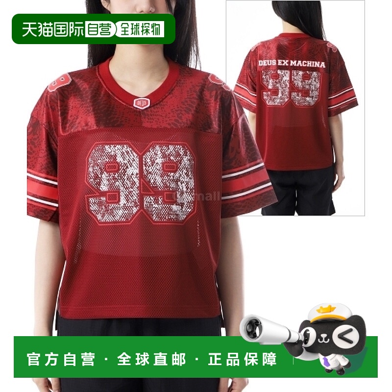 韩国直邮DEUS 20 世纪顶级 (DLP251112-SYR)运动复古短袖